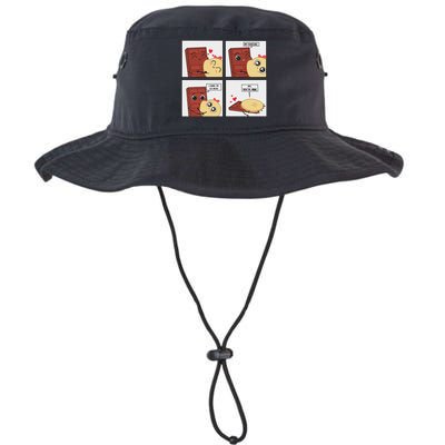 Funny Cute Couple Journey Choco And Pancake Romantic Lover Bucket Hat