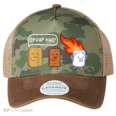 Funny Camping Camping Lover Outdoor Camping Legacy Tie Dye Trucker Hat