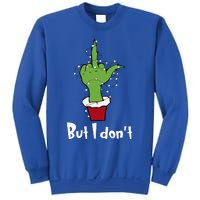 Funny Couple Christmas But I Don't Matching Couples Xmas Sweatshirt