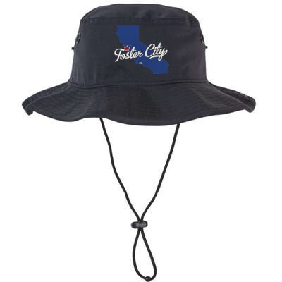 Foster City California CA Map Bucket Hat