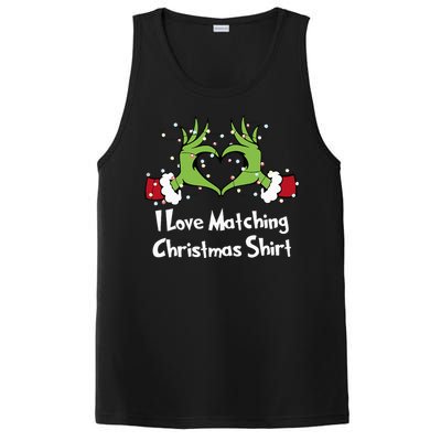 Funny Couple Christmas I Love Matching Christmas Xmas  PosiCharge Competitor Tank