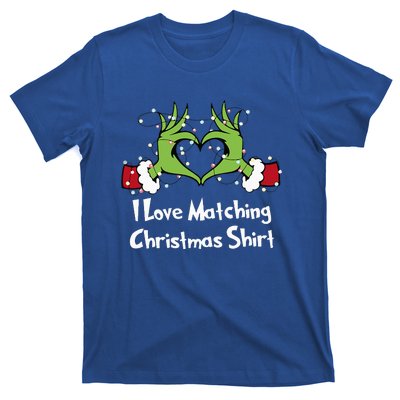 Funny Couple Christmas I Love Matching Christmas Xmas  T-Shirt