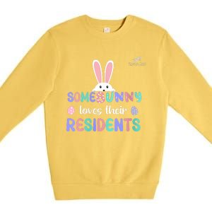 Folsom Care Center Easter Bunny Nursing Home Premium Crewneck Sweatshirt