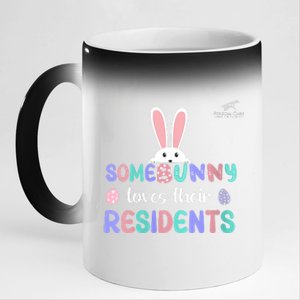 Folsom Care Center Easter Bunny Nursing Home 11oz Black Color Changing Mug