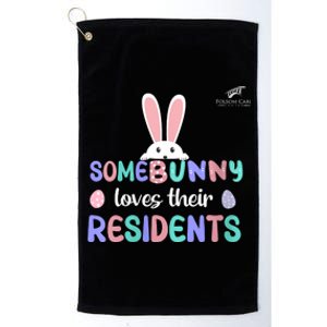 Folsom Care Center Easter Bunny Nursing Home Platinum Collection Golf Towel