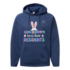 Folsom Care Center Easter Bunny Nursing Home Performance Fleece Hoodie