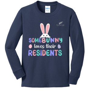 Folsom Care Center Easter Bunny Nursing Home Kids Long Sleeve Shirt