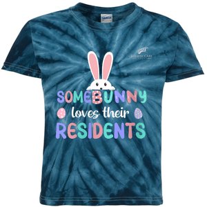 Folsom Care Center Easter Bunny Nursing Home Kids Tie-Dye T-Shirt