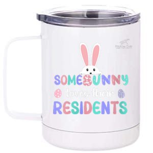 Folsom Care Center Easter Bunny Nursing Home 12 oz Stainless Steel Tumbler Cup