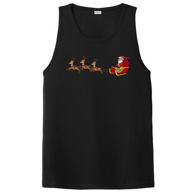 Father Christmas Comes To You At Christmas Gift PosiCharge Competitor Tank