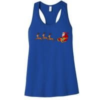 Father Christmas Comes To You At Christmas Gift Women's Racerback Tank