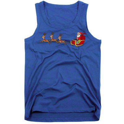 Father Christmas Comes To You At Christmas Gift Tank Top