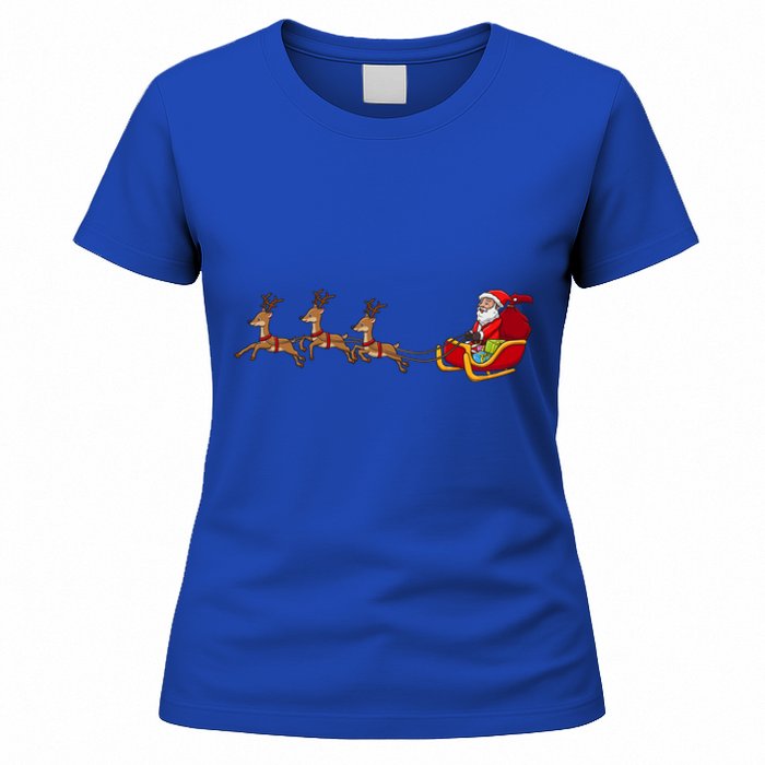 Father Christmas Comes To You At Christmas Gift Women's T-Shirt