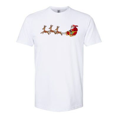 Father Christmas Comes To You At Christmas Gift Softstyle CVC T-Shirt