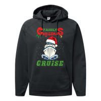 Family Christmas Cruise , Wo, Girls and Boy Sailing Performance Fleece Hoodie