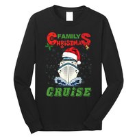 Family Christmas Cruise , Wo, Girls and Boy Sailing Long Sleeve Shirt