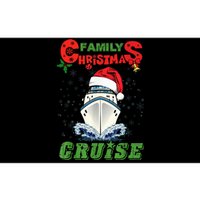 Family Christmas Cruise , Wo, Girls and Boy Sailing Bumper Sticker