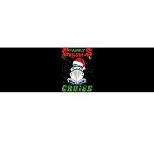 Family Christmas Cruise , Wo, Girls and Boy Sailing Bumper Sticker