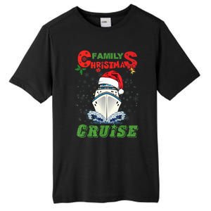 Family Christmas Cruise , Wo, Girls and Boy Sailing Tall Fusion ChromaSoft Performance T-Shirt