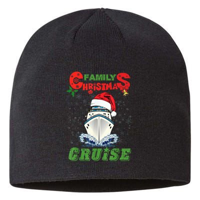 Family Christmas Cruise , Wo, Girls and Boy Sailing Sustainable Beanie