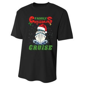 Family Christmas Cruise , Wo, Girls and Boy Sailing Performance Sprint T-Shirt