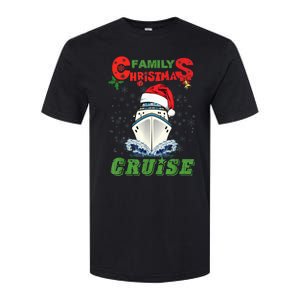 Family Christmas Cruise , Wo, Girls and Boy Sailing Softstyle CVC T-Shirt