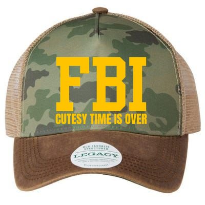 Fbi Costume Cutesy Time Is Over Dan Kash Meme Legacy Tie Dye Trucker Hat