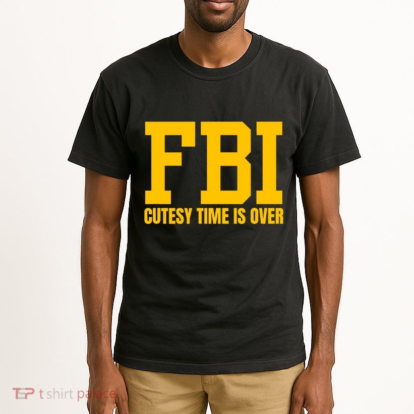 Fbi Costume Cutesy Time Is Over Dan Kash Meme Tall T-Shirt
