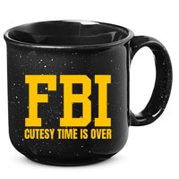Fbi Costume Cutesy Time Is Over Dan Kash Meme 15oz Campfire Ceramic Mug