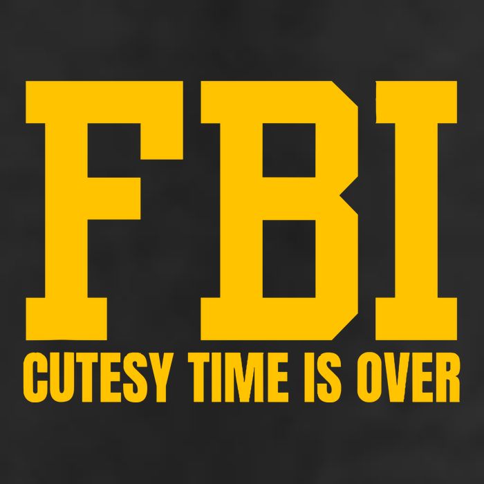 Fbi Costume Cutesy Time Is Over Dan Kash Meme 15oz Campfire Ceramic Mug