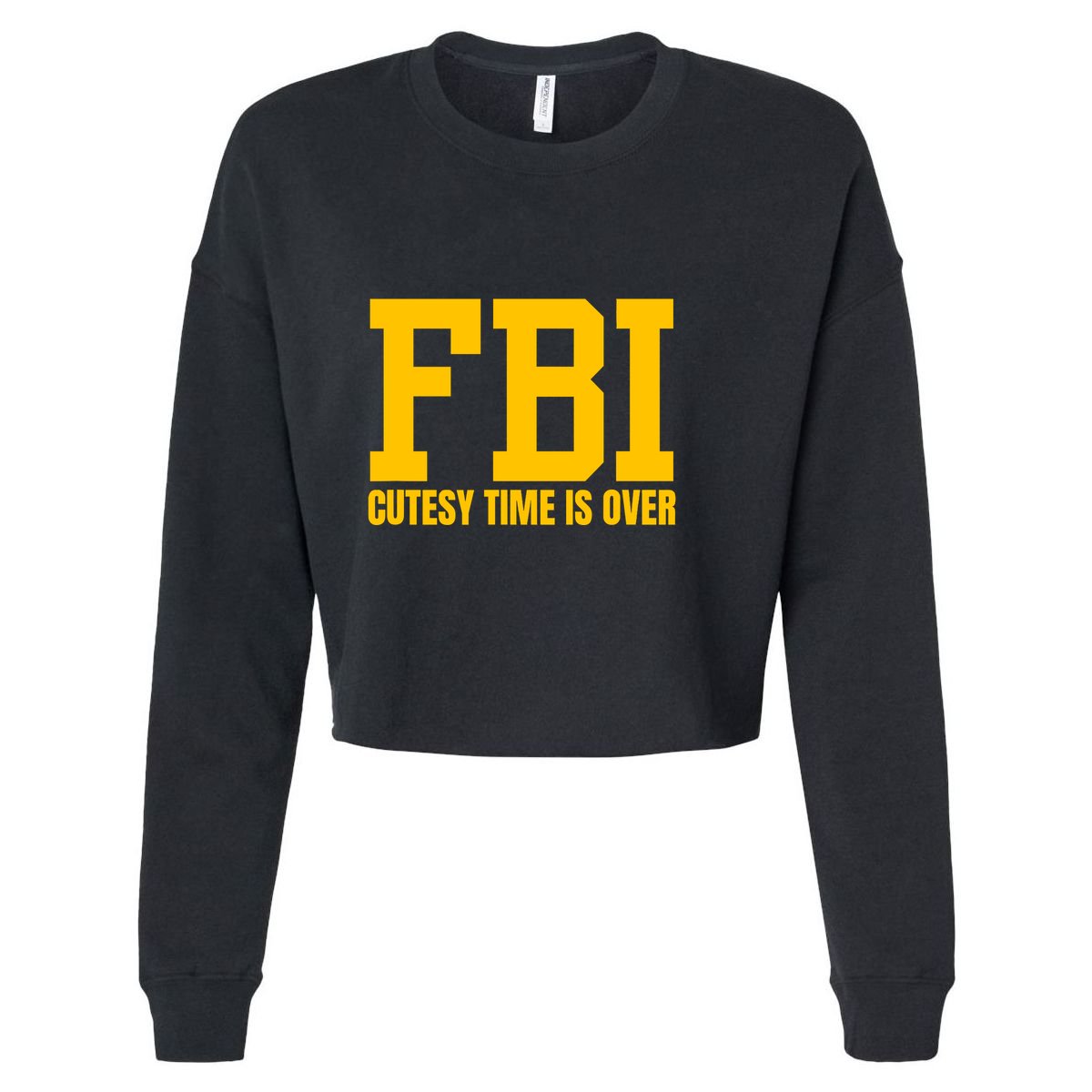 Fbi Costume Cutesy Time Is Over Dan Kash Meme Youth Performance Sprint T-Shirt