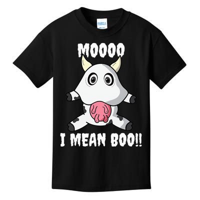 Funny Cow Costume Halloween Party Outfit Kids T-Shirt