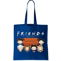 Friends Chibi Couch Crew Logo Tote Bag