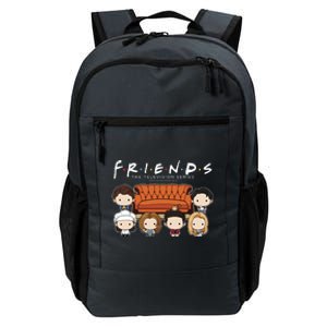 Friends Chibi Couch Crew Logo Daily Commute Backpack