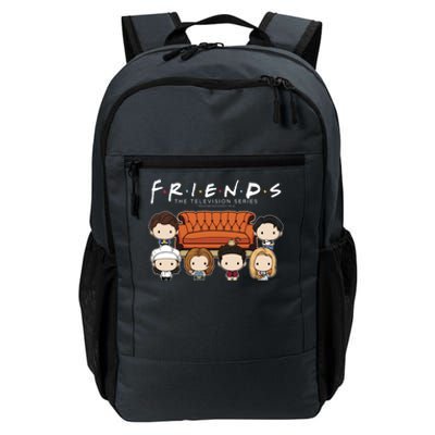 Friends Chibi Couch Crew Logo Daily Commute Backpack