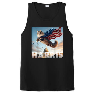 Funny Childless Cat Ladies For Harris 2024 PosiCharge Competitor Tank