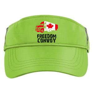 Freedom Convoy Canadian Truckers Adult Drive Performance Visor