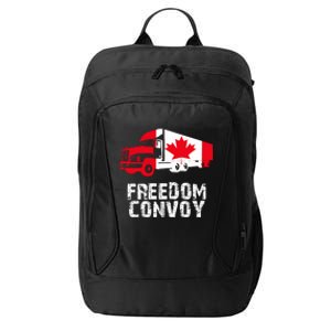 Freedom Convoy Canadian Truckers City Backpack