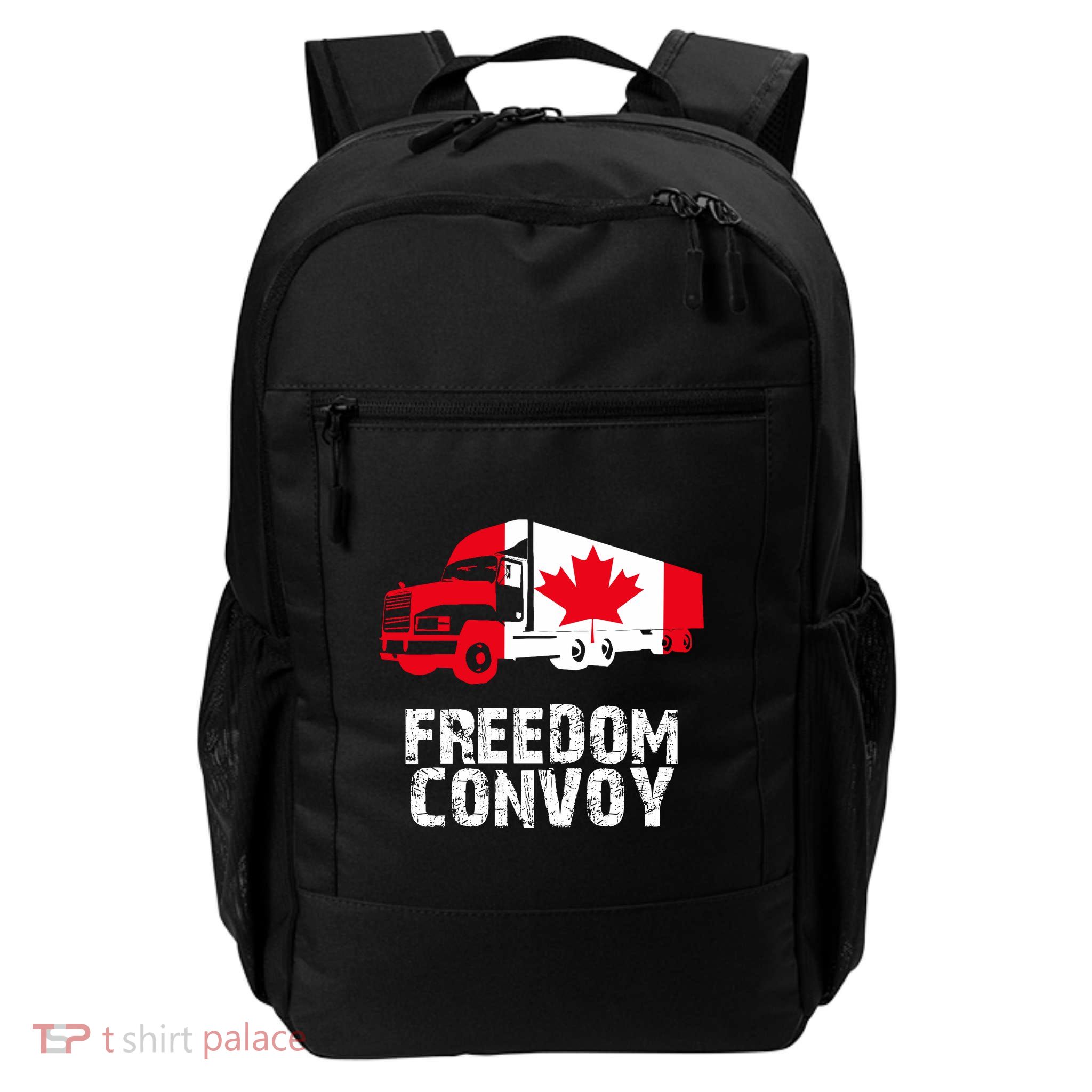 Freedom Convoy Canadian Truckers Daily Commute Backpack