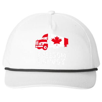 Freedom Convoy Canadian Truckers Snapback Five-Panel Rope Hat