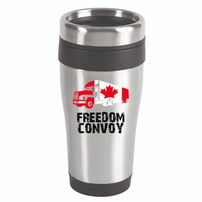 Freedom Convoy Canadian Truckers 16oz Travel Tumbler