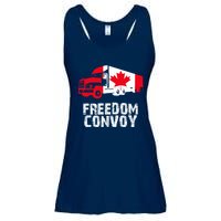 Freedom Convoy Canadian Truckers Ladies Essential Flowy Tank