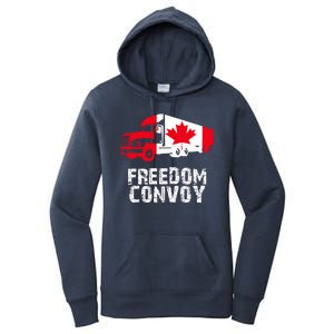 Freedom Convoy Canadian Truckers Women's Pullover Hoodie