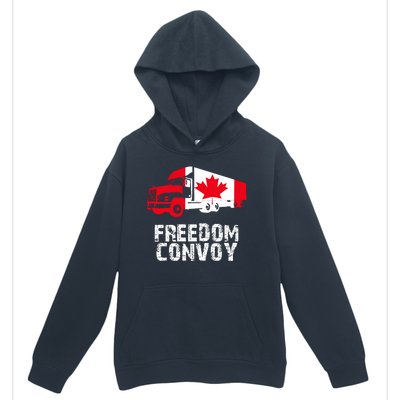 Freedom Convoy Canadian Truckers Urban Pullover Hoodie