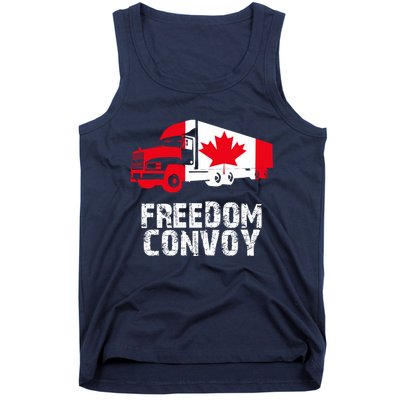 Freedom Convoy Canadian Truckers Tank Top