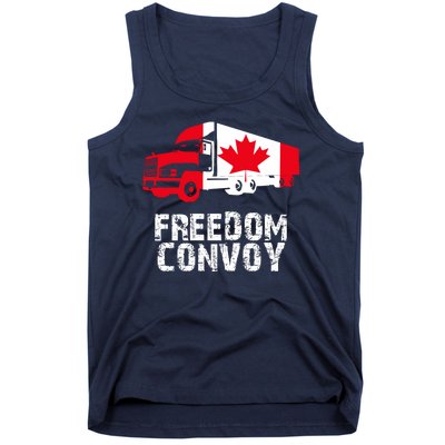 Freedom Convoy Canadian Truckers Tank Top