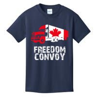 Freedom Convoy Canadian Truckers Kids T-Shirt