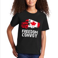Freedom Convoy Canadian Truckers Kids T-Shirt