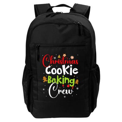 funny Christmas Cookie Baking Crew Funny gingerbread Xmas  Backpack