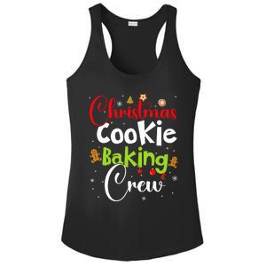 funny Christmas Cookie Baking Crew Funny gingerbread Xmas  Ladies PosiCharge Competitor Racerback Tank